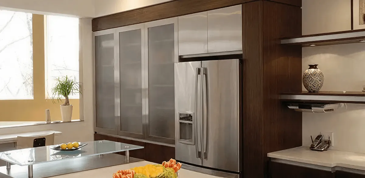 Cabinet door replacement and modern kitchen cabinet upgrade in Atlanta, GA